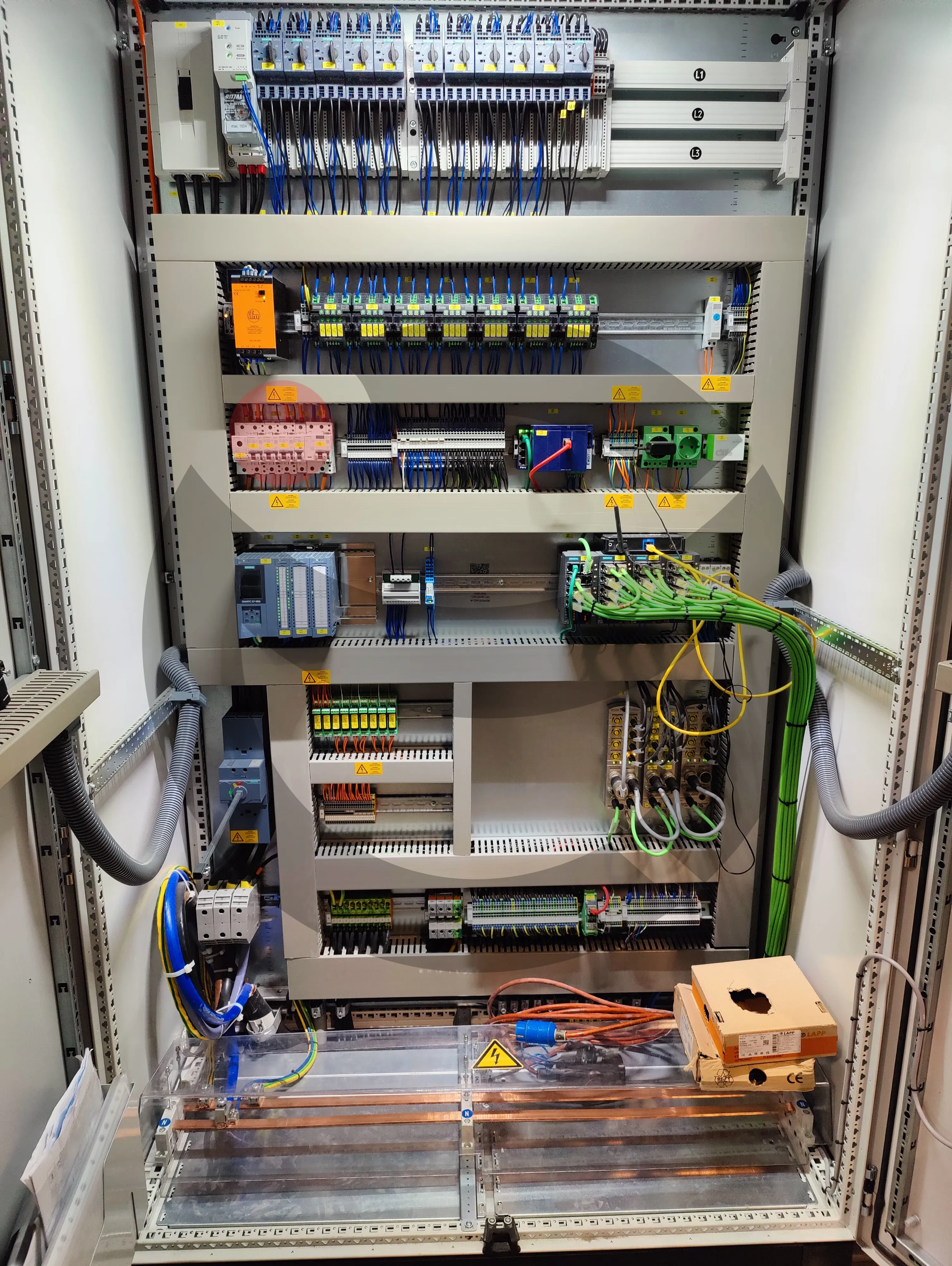 Siemens S7-1500 PLC integration and combed Profinet network wiring